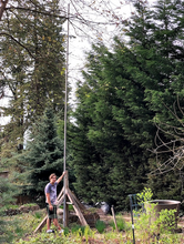 画像をギャラリービューアに読み込む, 28' HF Vertical Antenna: Uncompromised DX Powerhouse 160-6M