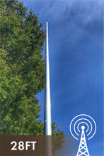 画像をギャラリービューアに読み込む, 28 foot, vertical antenna, dx, hoa, hf vertical, greyline performance, w6nbc, 160-6M