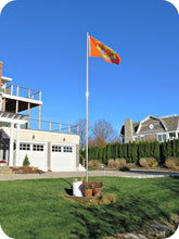 Load image into Gallery viewer, 20' DX Flagpole | Stealth HOA Ham Radio Antenna 160-6M