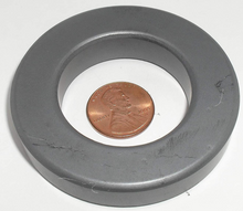 Load image into Gallery viewer, 2x Ferrite Toroid Core Mix 31, DIY RF Choke, FT240-31, 2.4 inch OD Free Ship