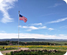 Load image into Gallery viewer, 20' DX Flagpole System: The Ultimate HOA Solution with ATU Included
