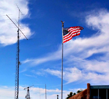 Load image into Gallery viewer, hoa, flagpole antenna, ham radio, hf vertical, antenna, dipole