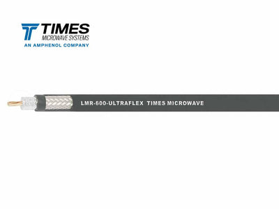 LMR-400 Coax Feedline 70 ft | Genuine Times Microwave, Assembled
