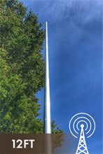Load image into Gallery viewer, 12&#39; DX Vertical Antenna, No Radials, OCF vertical dipole for 80-6M