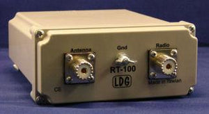 16' HF Vertical Antenna, No Radials 160-6M + LDG RT-100 ATU