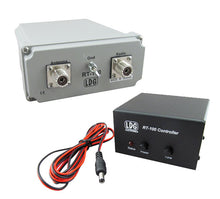 Laden Sie das Bild in den Galerie-Viewer, LDG RT-100 weather-sealed remote antenna tuner for HF vertical dipoles, 1.8-54 MHz.